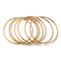 7Pcs 201 Stainless Steel Plain Bangle Sets for Women&nbsp;BJEW-L664-022A-G02