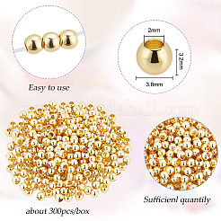 Brass Beads&nbsp;KK-BC0007-57