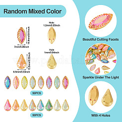 2 Bags 2 Styles Sew on Rhinestones&nbsp;RESI-TA0004-54