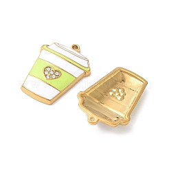 304 Stainless Steel Enamel Pendants&nbsp;STAS-I346-07G-02