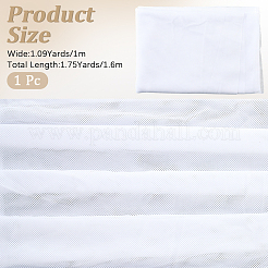 Polyester Elastic Eyelet Fabric&nbsp;AJEW-WH20006-273F