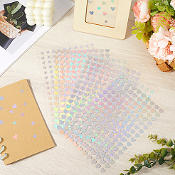 10Pcs 2 Styles Laser PET Plastic Stickers&nbsp;DIY-CP0011-61A