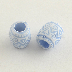 Craft Style Colorful Acrylic European Beads&nbsp;MACR-Q157-M46