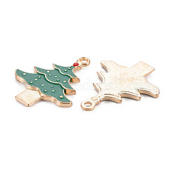 Alloy Enamel Pendants&nbsp;ENAM-S115-005-01-RS