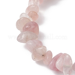 Natural Madagascar Rose Quartz Stretch Bracelets&nbsp;NJEW-JB12196