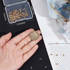 80Pcs Brass Charms&nbsp;KK-BBC0014-10A