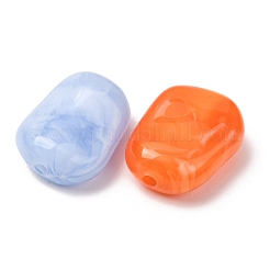 Two-Tone Imitation Gemstone Acrylic Beads&nbsp;AC-CBA7B05-07