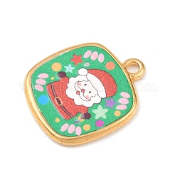 Printed 304 Stainless Steel Pendants&nbsp;LS-STAS-B116-01B-G04