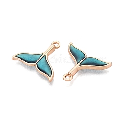 Alloy Enamel Pendants&nbsp;ENAM-WH0068-02C-KCG