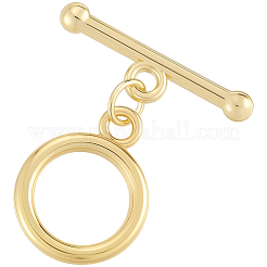 Brass Toggle Clasps&nbsp;KK-BBC0021-06