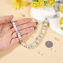 1 Strand Natural Flower Amazonite Beads Strands&nbsp;G-TA0003-26A
