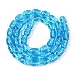 Transparent Glass Beads Strands&nbsp;GLAA-T028-14T-A02