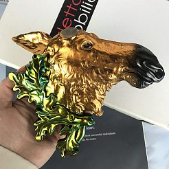 DIY Deer Head  Silicone Molds&nbsp;SIMO-B006-01