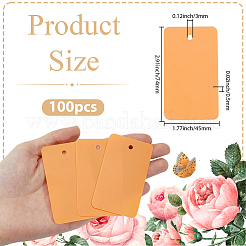 100Pcs PVC Plastic Blank Big Pendants&nbsp;KY-SP0001-72B