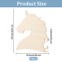 Unfinished Wood Pieces&nbsp;DIY-WH0430-025D