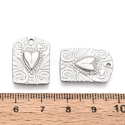 304 Stainless Steel Pendants&nbsp;STAS-T067-81P
