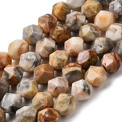 Natural Crazy Agate Beads Strands&nbsp;G-Z119-A13-03