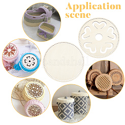 DIY Knitting Crochet Wooden Bag Bottom&nbsp;DIY-WH0185-50