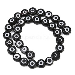 Handmade Evil Eye Lampwork Beads&nbsp;LAMP-C028-02G