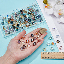 120Pcs 15 Colors Electroplate Glass Beads&nbsp;EGLA-PH0001-79