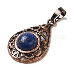 Natural Dyed Lapis Lazuli Pendants&nbsp;G-H065-02R-16