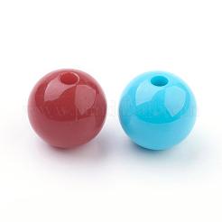Round Acrylic Beads&nbsp;PAB708Y