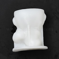 3D Christmas Snowman DIY Candle Silicone Statue Molds&nbsp;CAND-B002-06