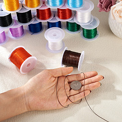 25 Rolls 12 Colors Flat Elastic Crystal String&nbsp;OCOR-PJ0001-010