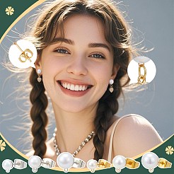 Brass Stud Earring Findings&nbsp;KK-PH0012-61