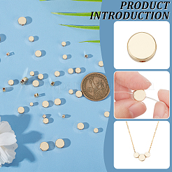 50Pcs 5 Styles Rack Plating Brass Spacer Beads&nbsp;KK-BC0012-59