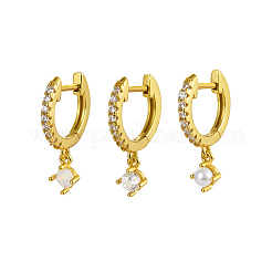 Elegant S925 Silver Earrings with Zirconia&nbsp;PJ3202