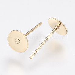 304 Stainless Steel Stud Earring Findings&nbsp;STAS-G174-15G