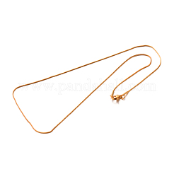 304 Stainless Steel Snake Chain Necklaces&nbsp;X-STAS-M174-016G-A
