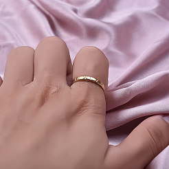 Stylish 304 Stainless Steel Cuff Ring for Women&nbsp;OZ2563-2