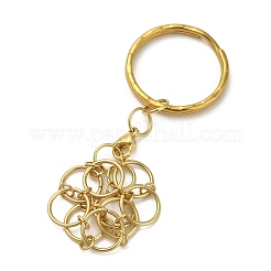 304 Stainless Steel Pouch Empty Stone Holder for Pendant Keychain Making&nbsp;KEYC-TA00018-02