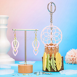 DIY Pendants Silicone Molds Keychain Clasps Kits&nbsp;DIY-TA0010-51