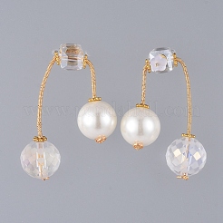 Pendant Necklaces and Ear Studs Jewelry Sets&nbsp;SJEW-JS01064-03