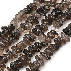 Natural Smoky Quartz Beads Strands&nbsp;G-P622-A01-02