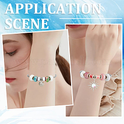 6Pcs Brass European Style Bangle Making&nbsp;PPJ-SC0001-03