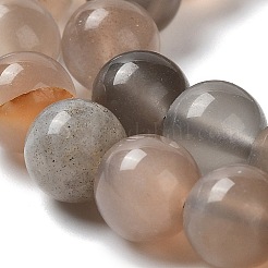 Natural Grey Moonstone Beads Strands&nbsp;G-F632-24-02-01