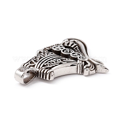 Tibetan Style 304 Stainless Steel Pendants&nbsp;STAS-P305-29AS