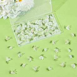 90Pcs 6 Colors Acrylic Pendants&nbsp;OACR-BM0001-03