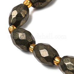 Natural Pyrite Beads Strands&nbsp;G-Z131-F01-01