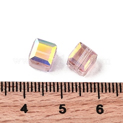 Electroplated Glass Beads&nbsp;X-EGLA-G040-01A-AB02