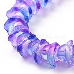 Transparent Glass Beads Strands&nbsp;LAMP-H061-01B-01