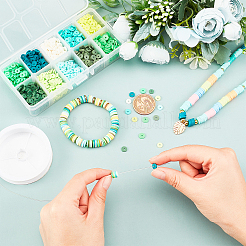 Handmade Polymer Clay Beads&nbsp;CLAY-FH0001-02B-02