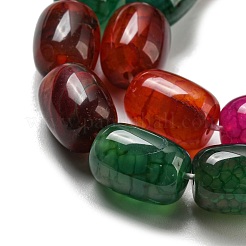 Natural Dragon Veins Agate Beads Strands&nbsp;G-A223-D11-01