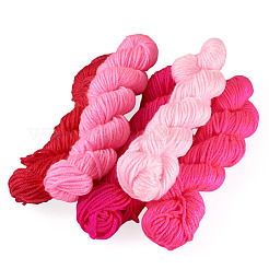 5 Bundles 5 Colors Pink Theme Acrylic Fiber Yarn&nbsp;OCOR-TA0003-18B