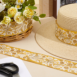 5Yards Polyester Lace Ribbon&nbsp;OCOR-ME0001-89A