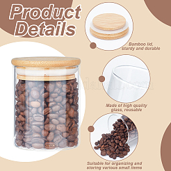 Transparent Glass Jar&nbsp;DIY-WH0060-23A